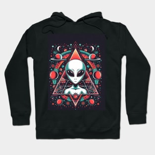 Alien artwork Hoodie